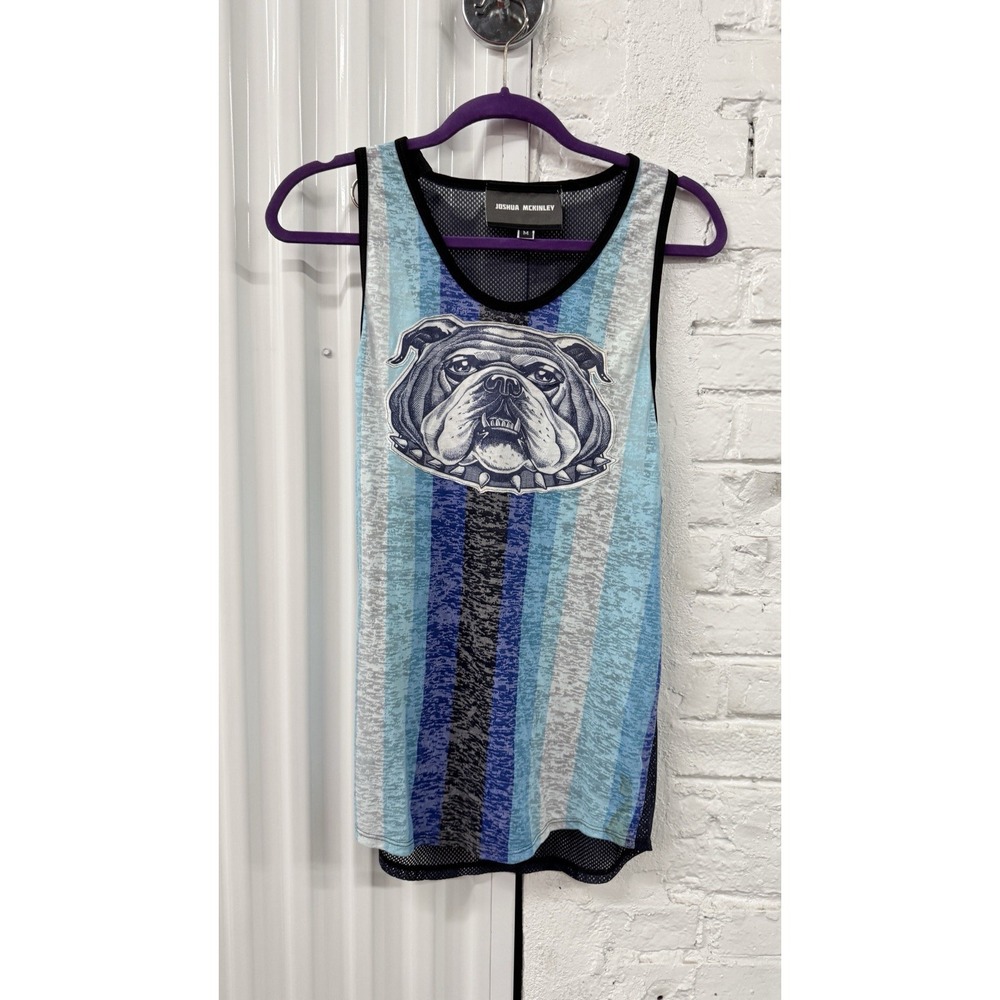 Joshua McKinley Blue Tank Top, Size M
